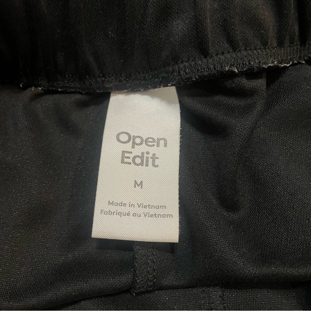 Nordstrom Open Edit Black Modal Jogger Pant Medium Athleisure Buttery Soft - Picture 9 of 10